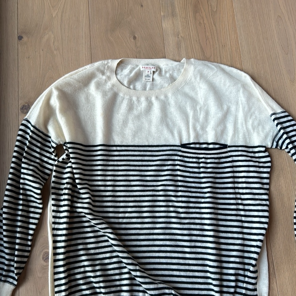 Demylee cashmere striped sweater - Picture 4 of 5